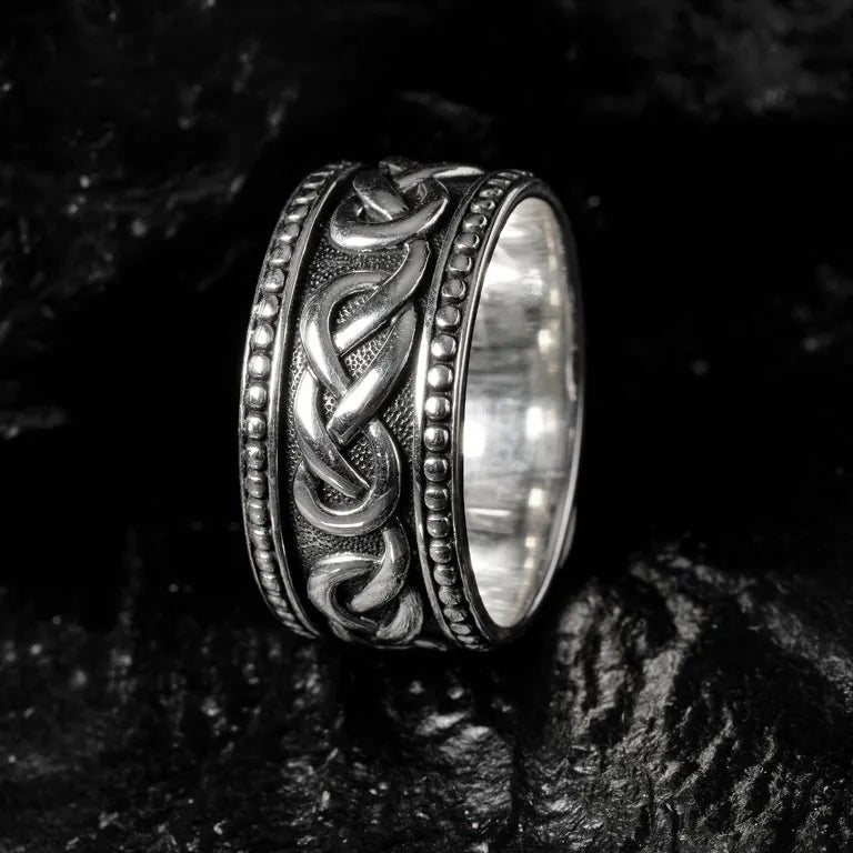 Silver Celtic Knot Ring - John Ross Jewellers