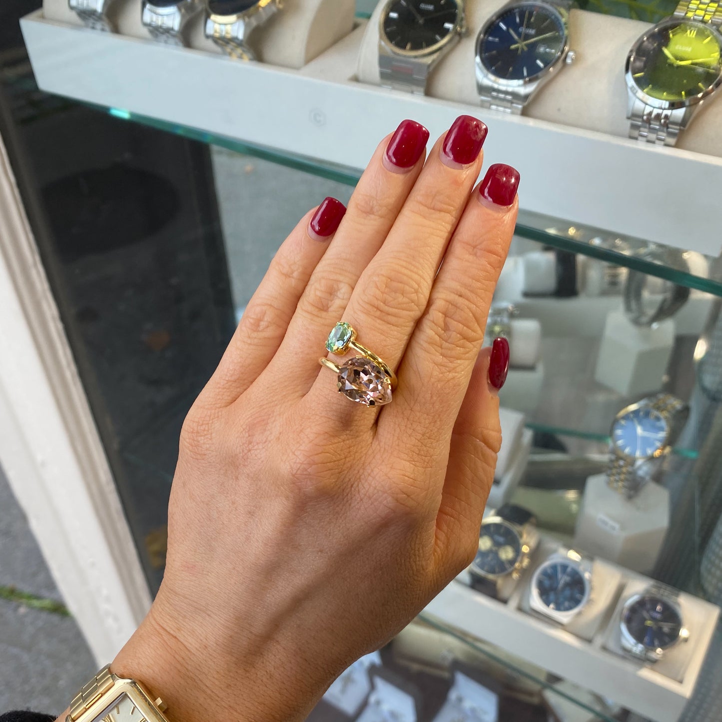 Victoria Cruz Crystal Moi et Toi Ring - John Ross Jewellers