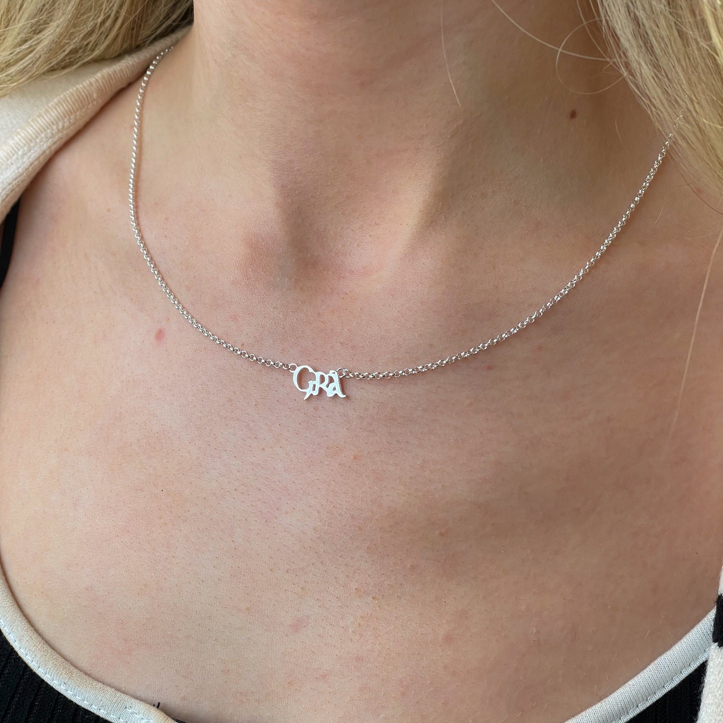 Silver Grá Necklace - John Ross Jewellers