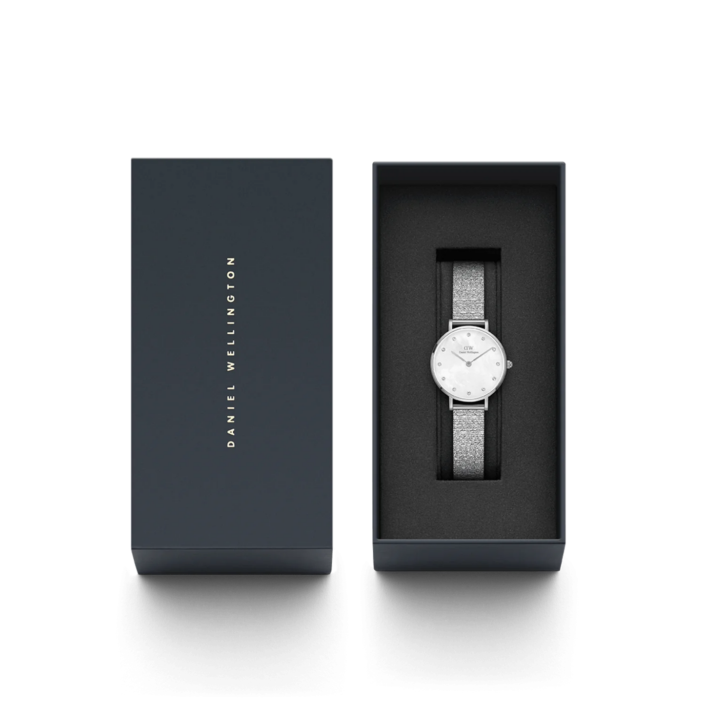 Daniel Wellington Petite Lumine Pressed Piano | Silver - John Ross Jewellers