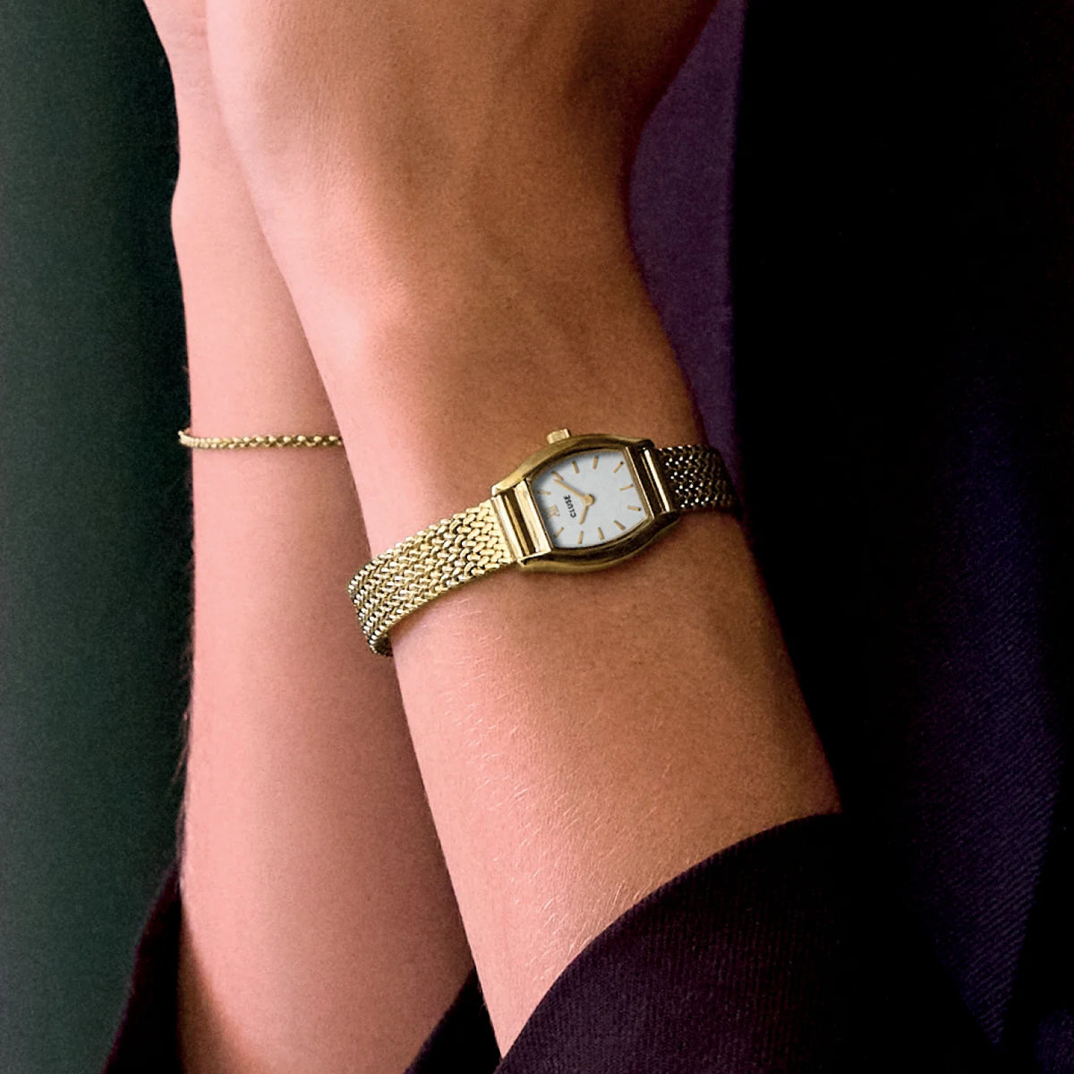 CLUSE Tonnette Mini Mesh Gold