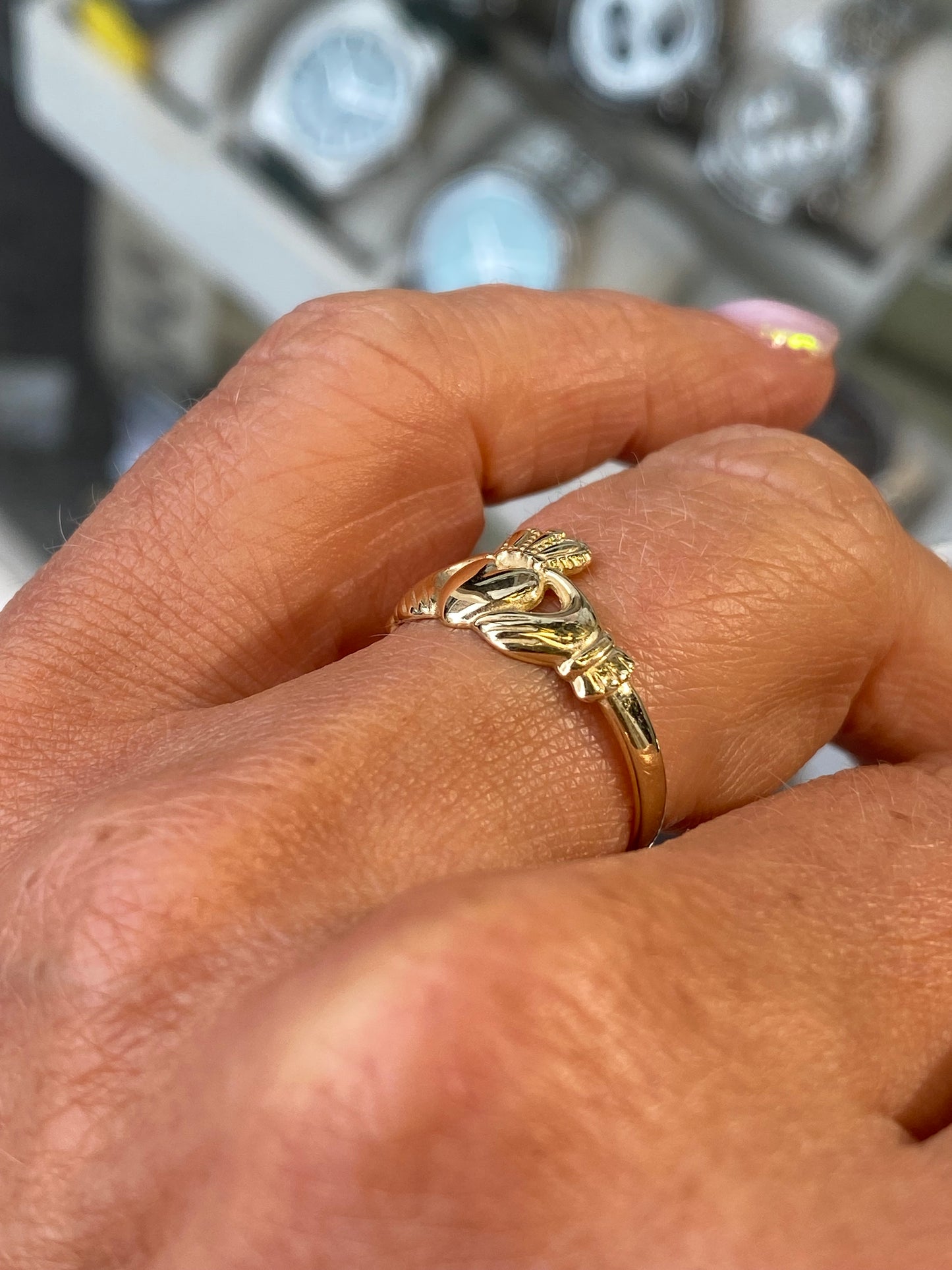 9ct Gold John Ross Claddagh Ring - John Ross Jewellers