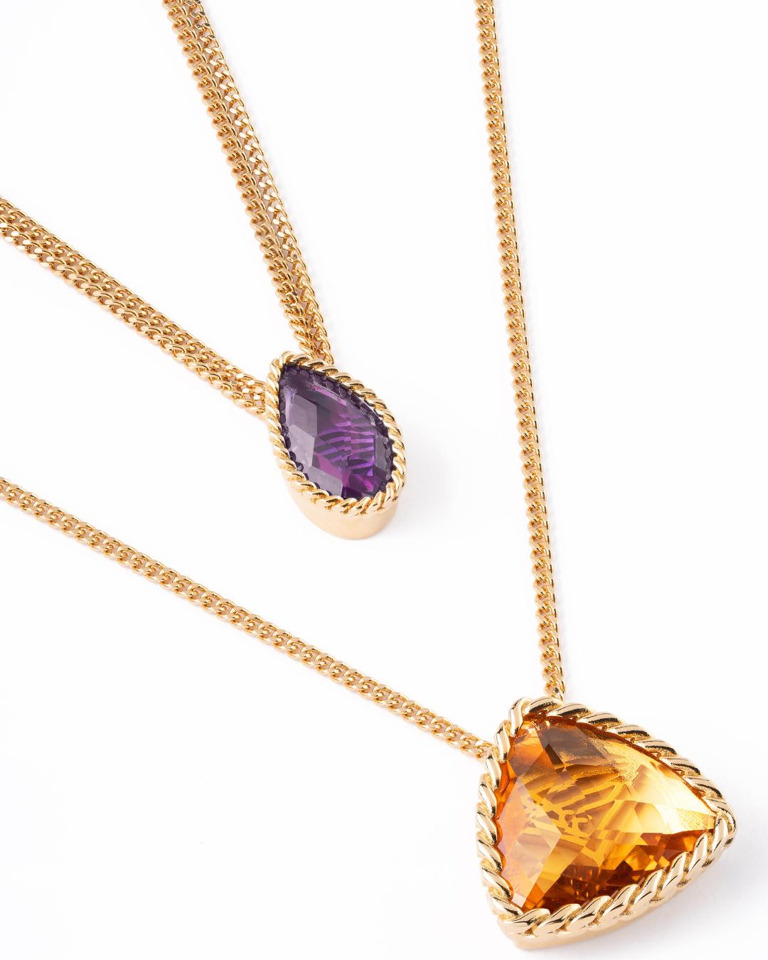 REBECCA Cocktail - Violet Necklace - John Ross Jewellers