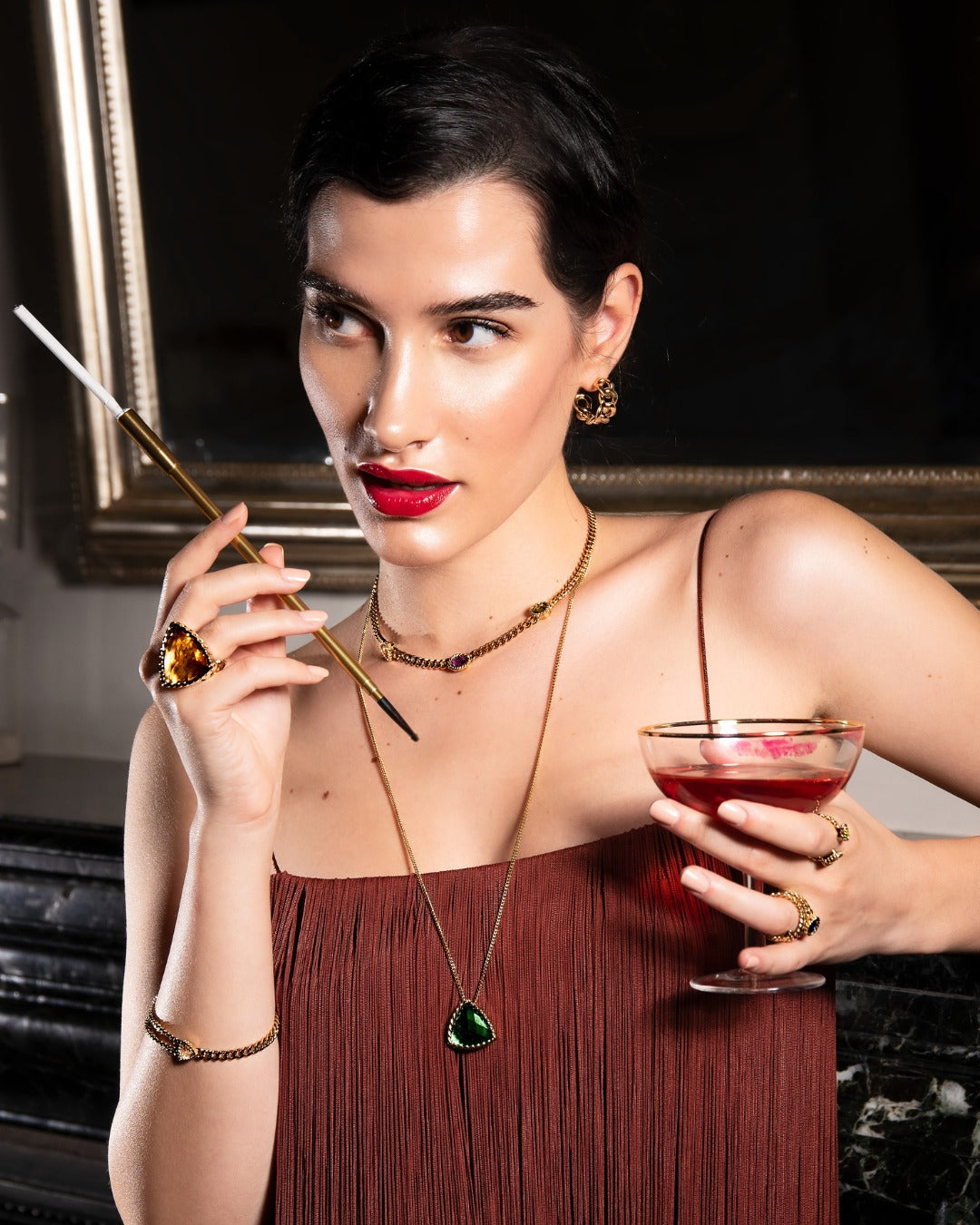 REBECCA Cocktail - Multicoloured Necklace - John Ross Jewellers