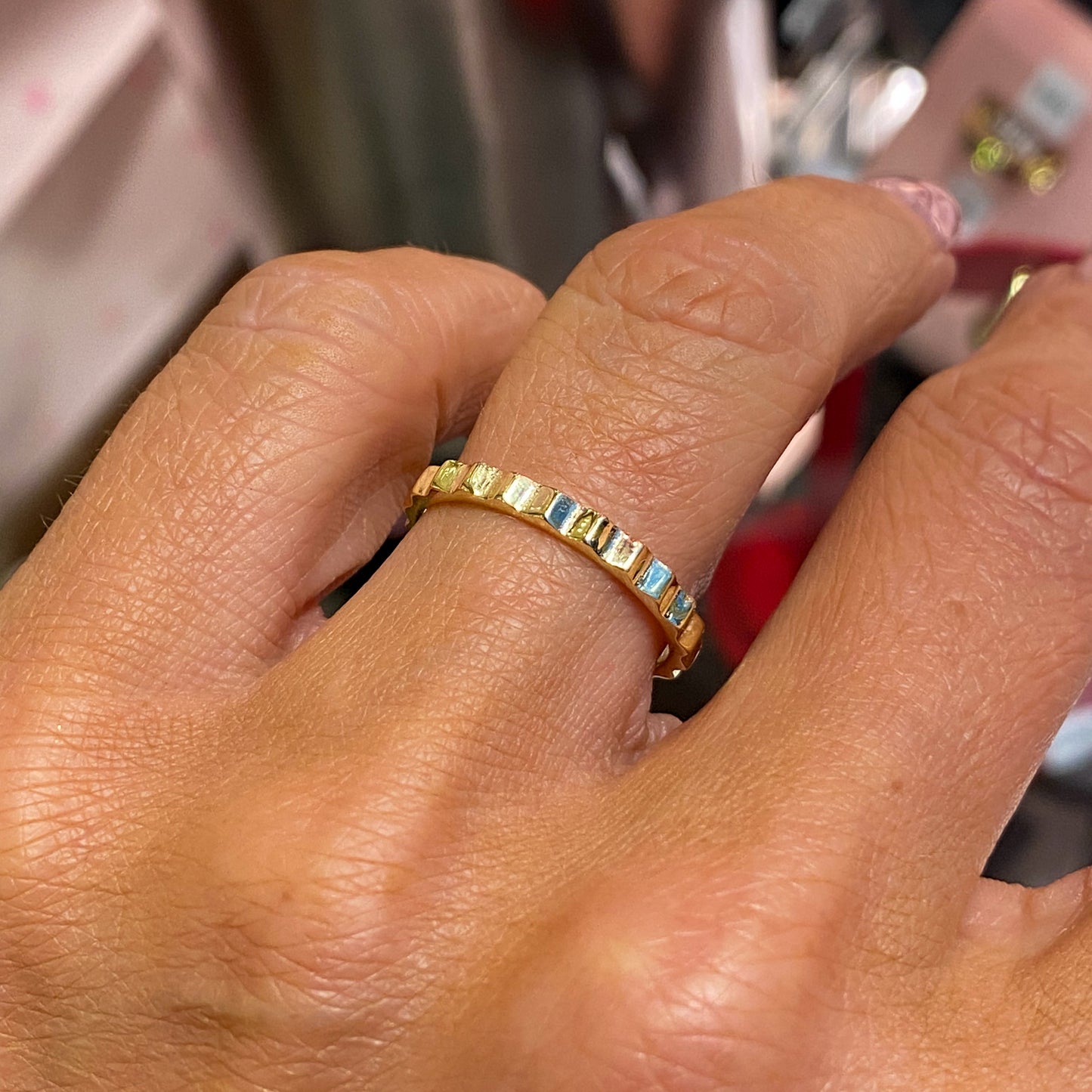 Sunshine Ribbed Ring - John Ross Jewellers