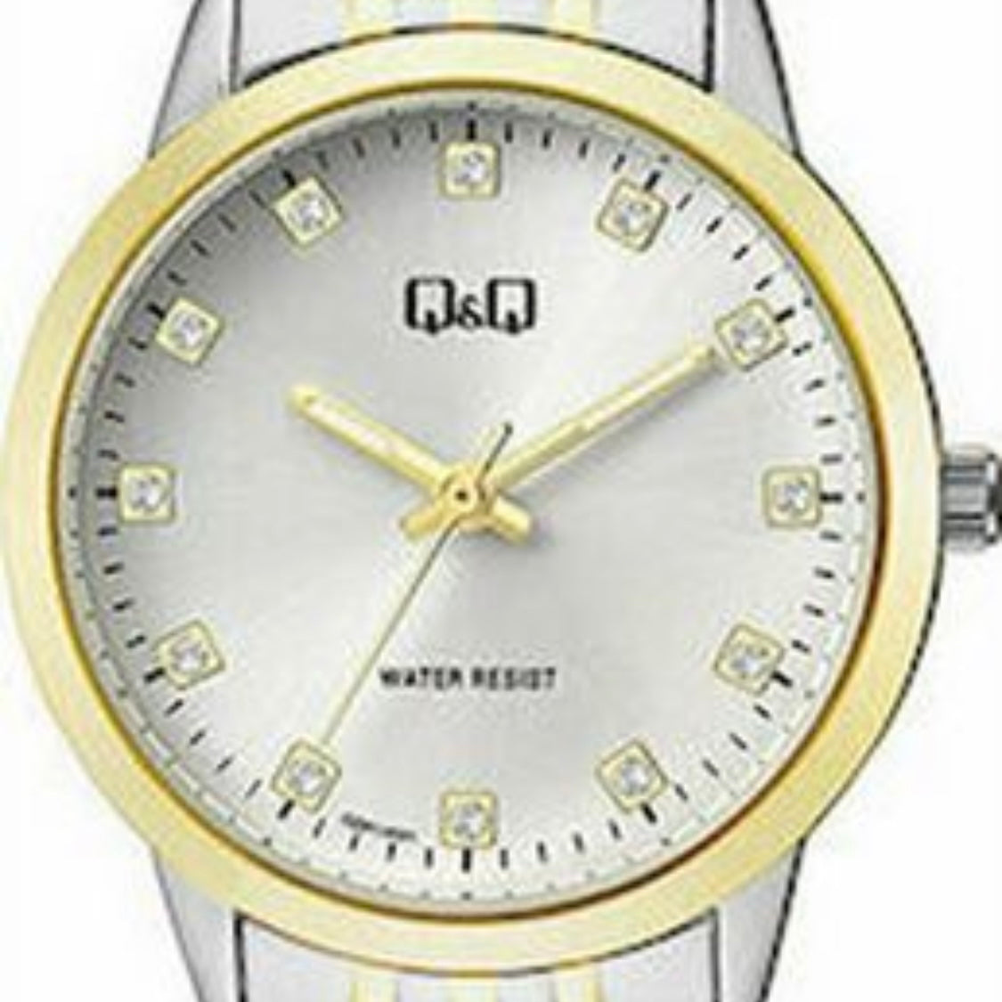 Q&Q Ladies Two Tone Five-Link Watch - John Ross Jewellers