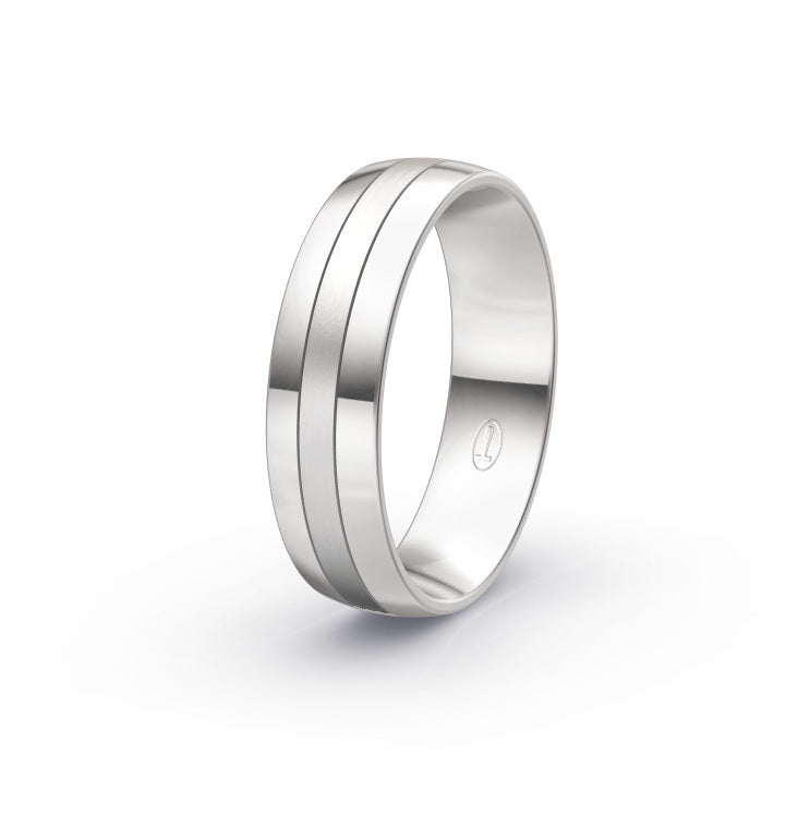 Silver Wedding Ring | 6mm
