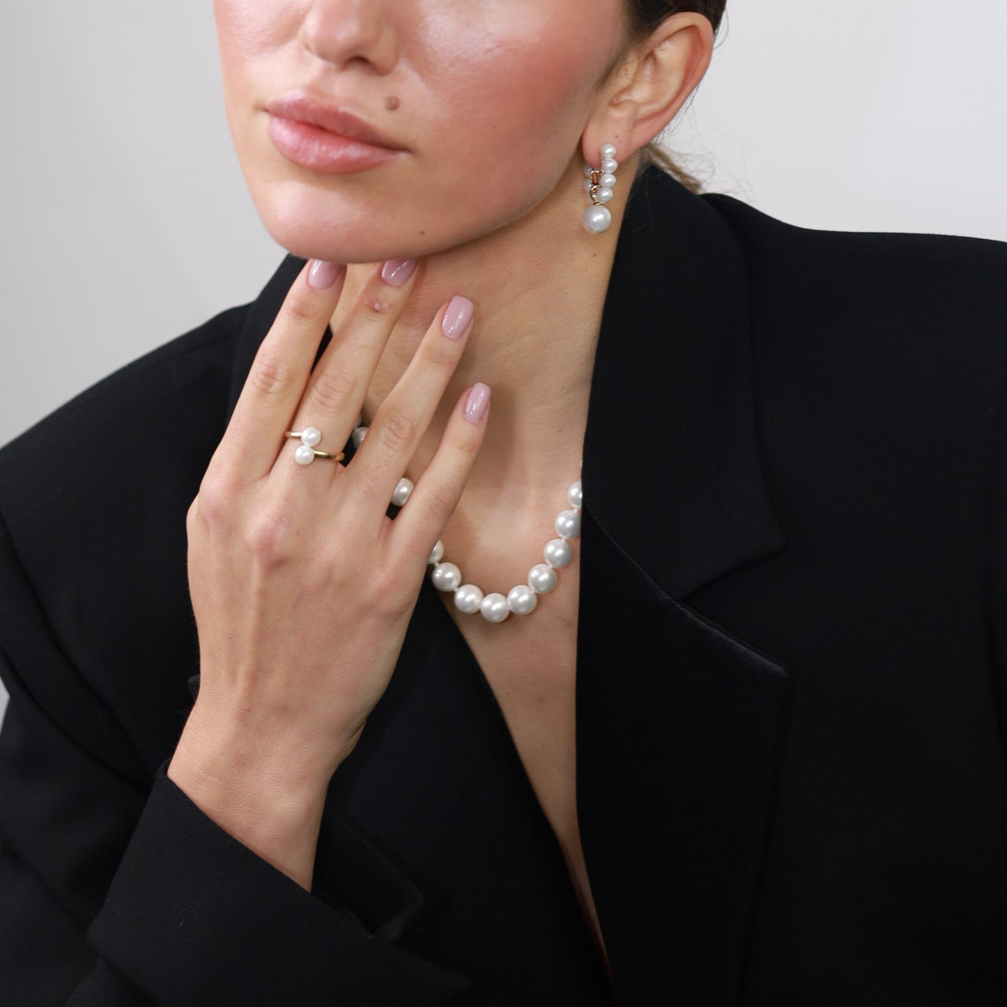 Silver Pearl Necklace | 10mm - John Ross Jewellers