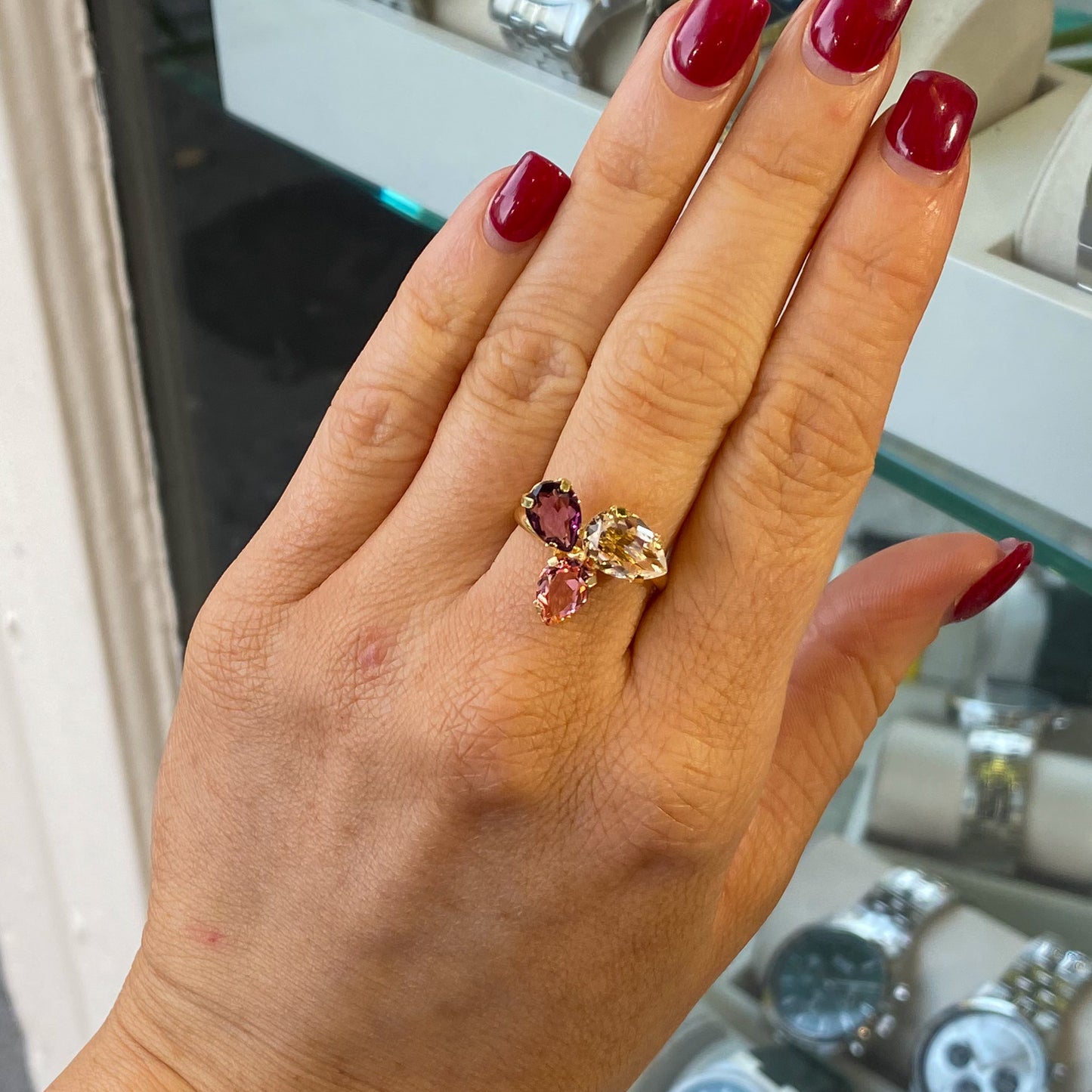 Victoria Cruz Crystal Glory Ring - John Ross Jewellers