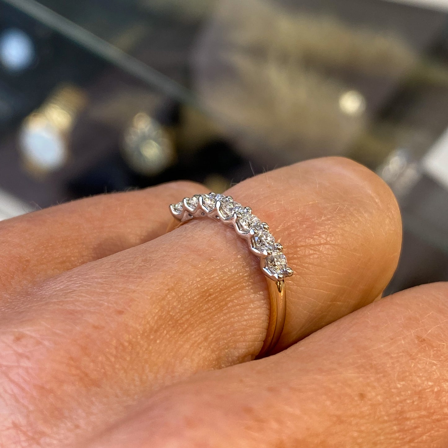18ct Gold Diamond Eternity Ring | 0.50ct - John Ross Jewellers