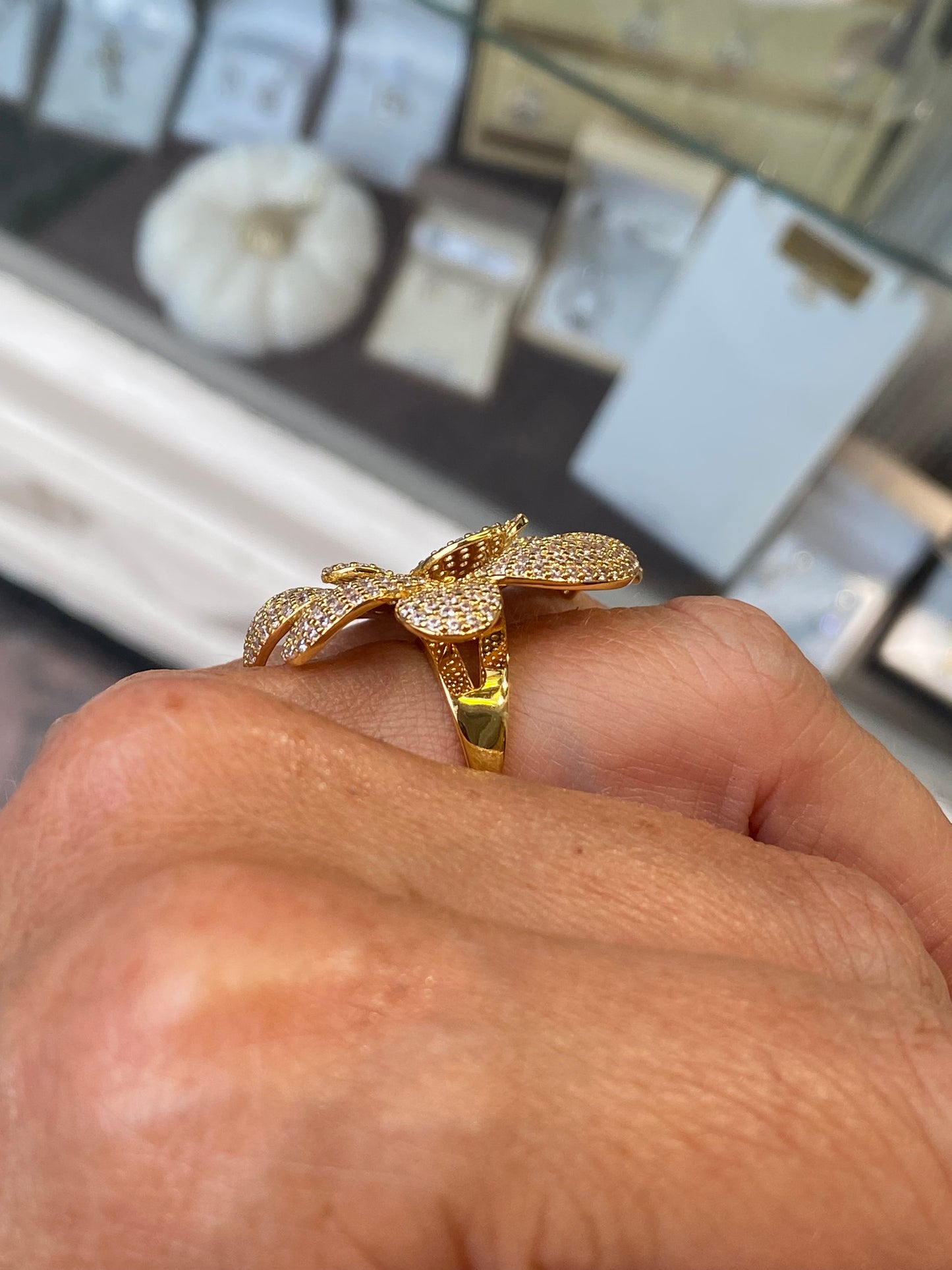 REBECCA Urban Jungle | Camellia Ring - John Ross Jewellers
