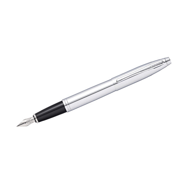 Cross Calais Polished Chrome Fountain Pen - John Ross Jewellers