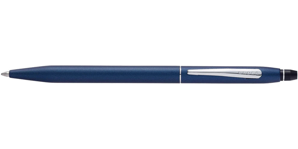 CROSS Click Dark Blue Ballpoint Pen - John Ross Jewellers
