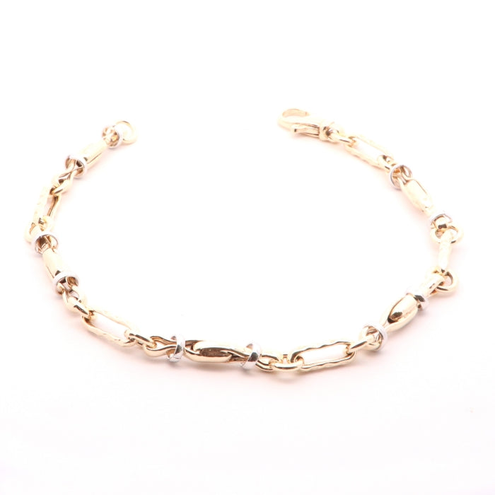 Sunshine Two Tone Bracelet | 21cm - John Ross Jewellers