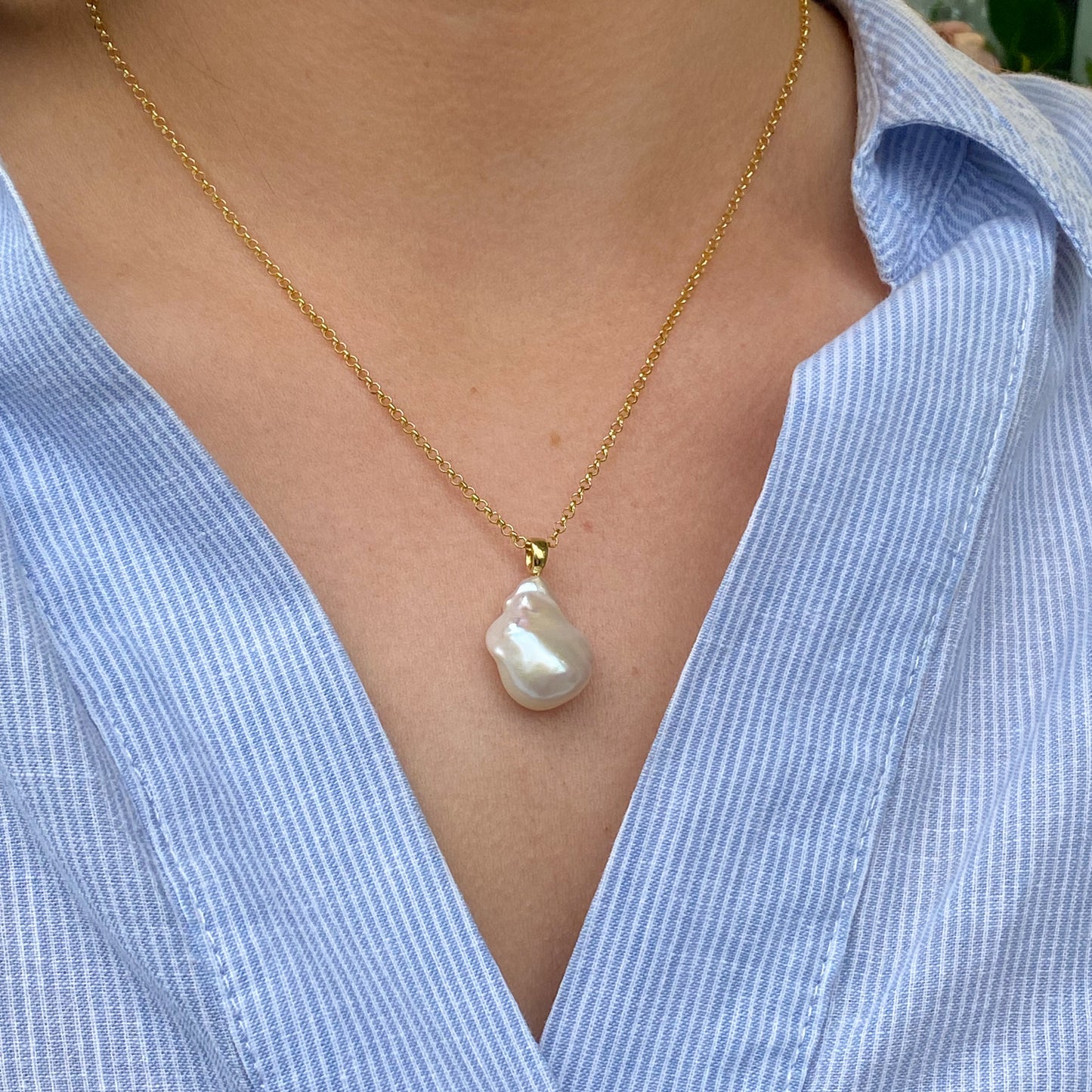 Sunshine Baroque Pearl Necklace - John Ross Jewellers