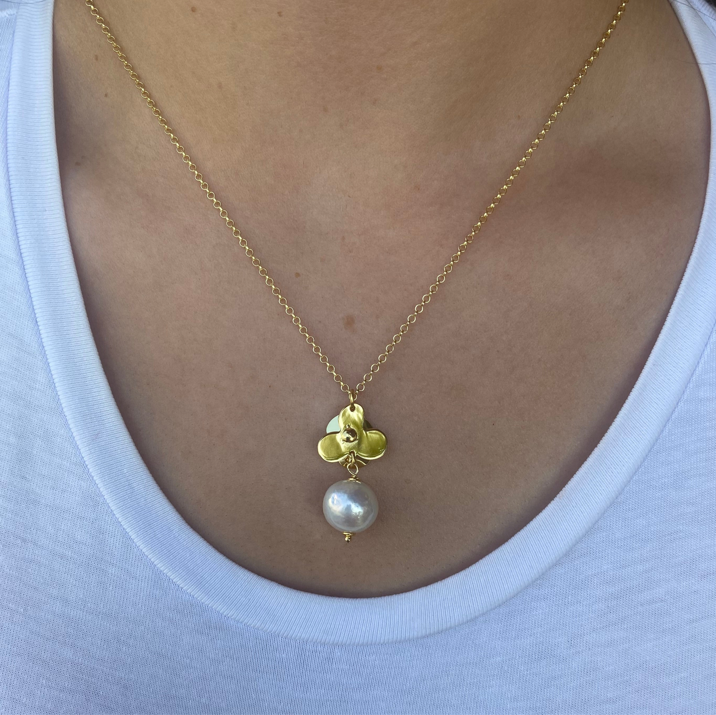 Baroque Necklace | Arjess | Freshwater Pearl - John Ross Jewellers