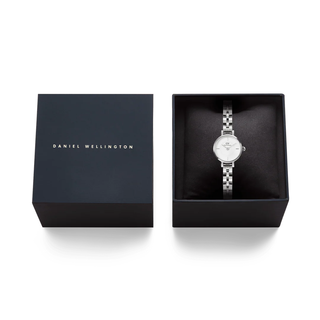 Daniel Wellington Petite Mini Arch 3-link Silver | 19mm