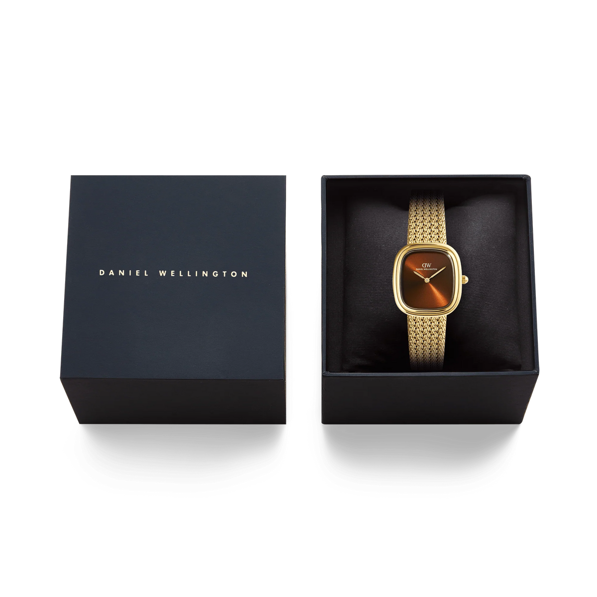 Daniel Wellington Margot Braided Mesh | Amber Gold
