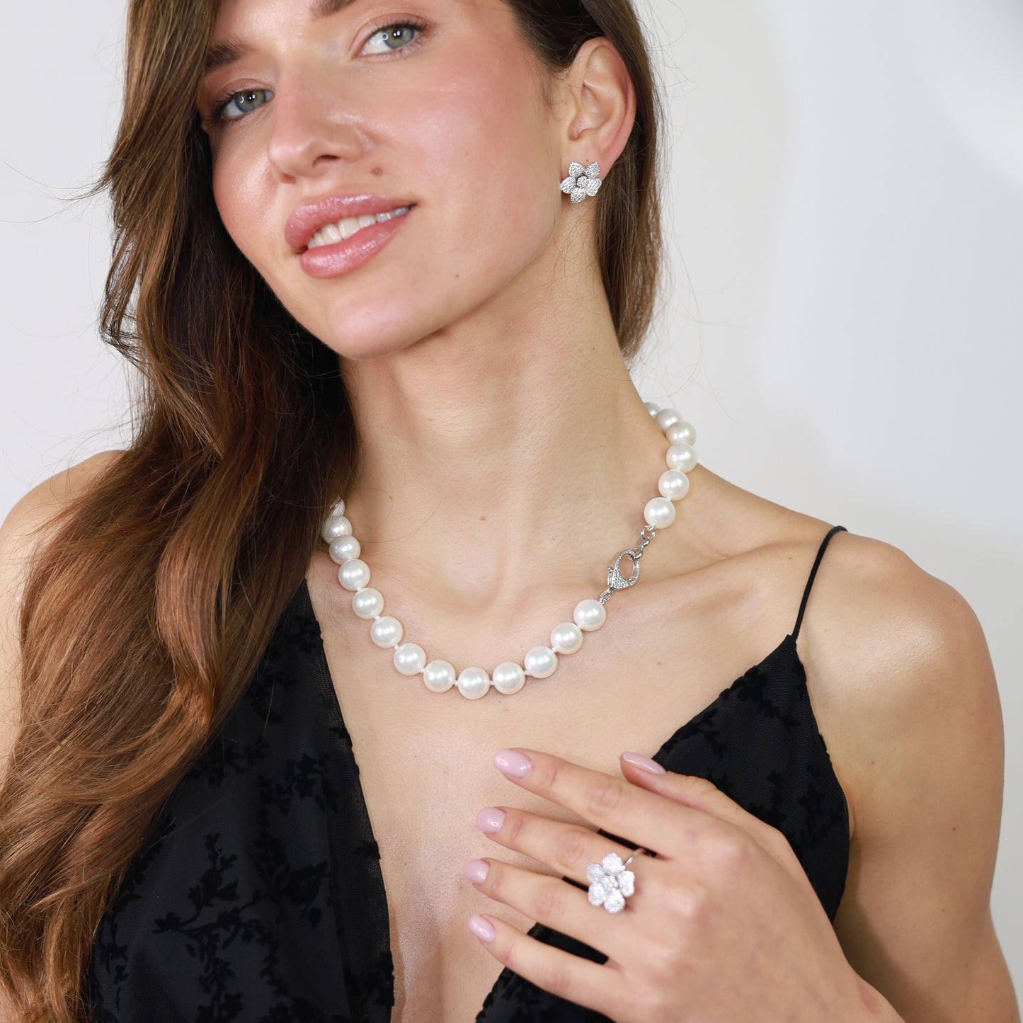 Silver Pearl Is Punk Necklace - John Ross Jewellers