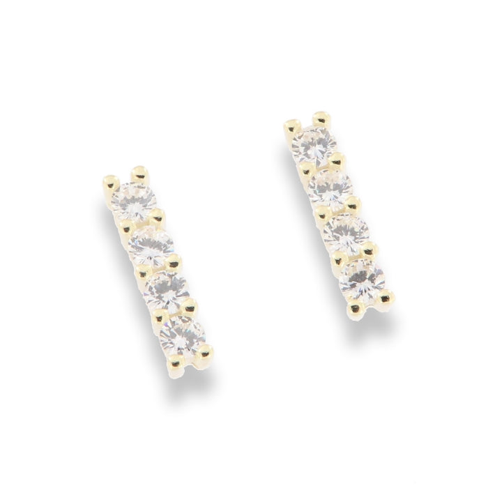 Sunshine CZ Drop Earrings - John Ross Jewellers