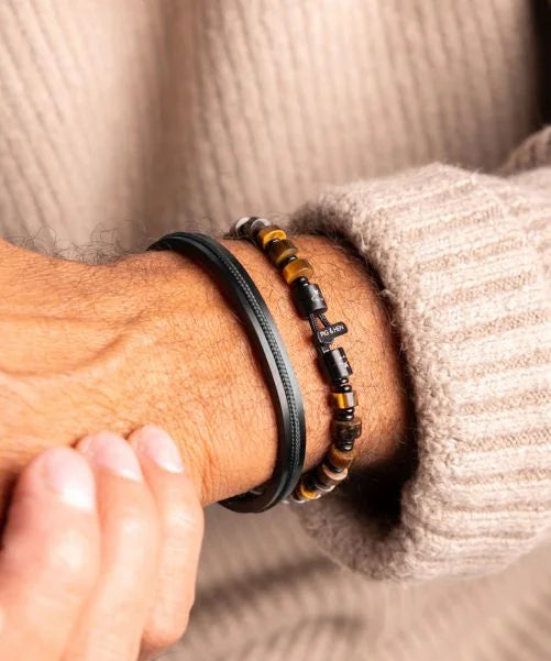 PIG & HEN Brontide 6 Tiger Eye | Black - John Ross Jewellers