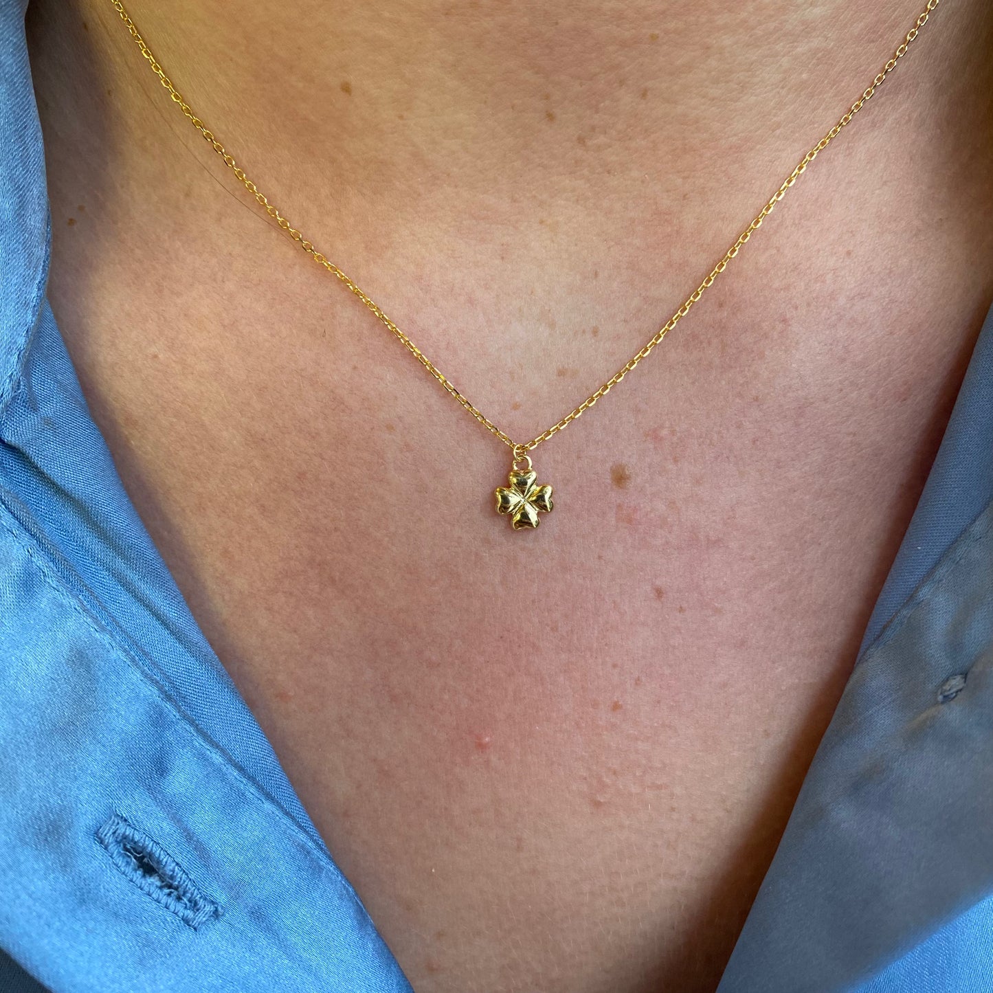 Sunshine Quatrefoil Necklace - John Ross Jewellers