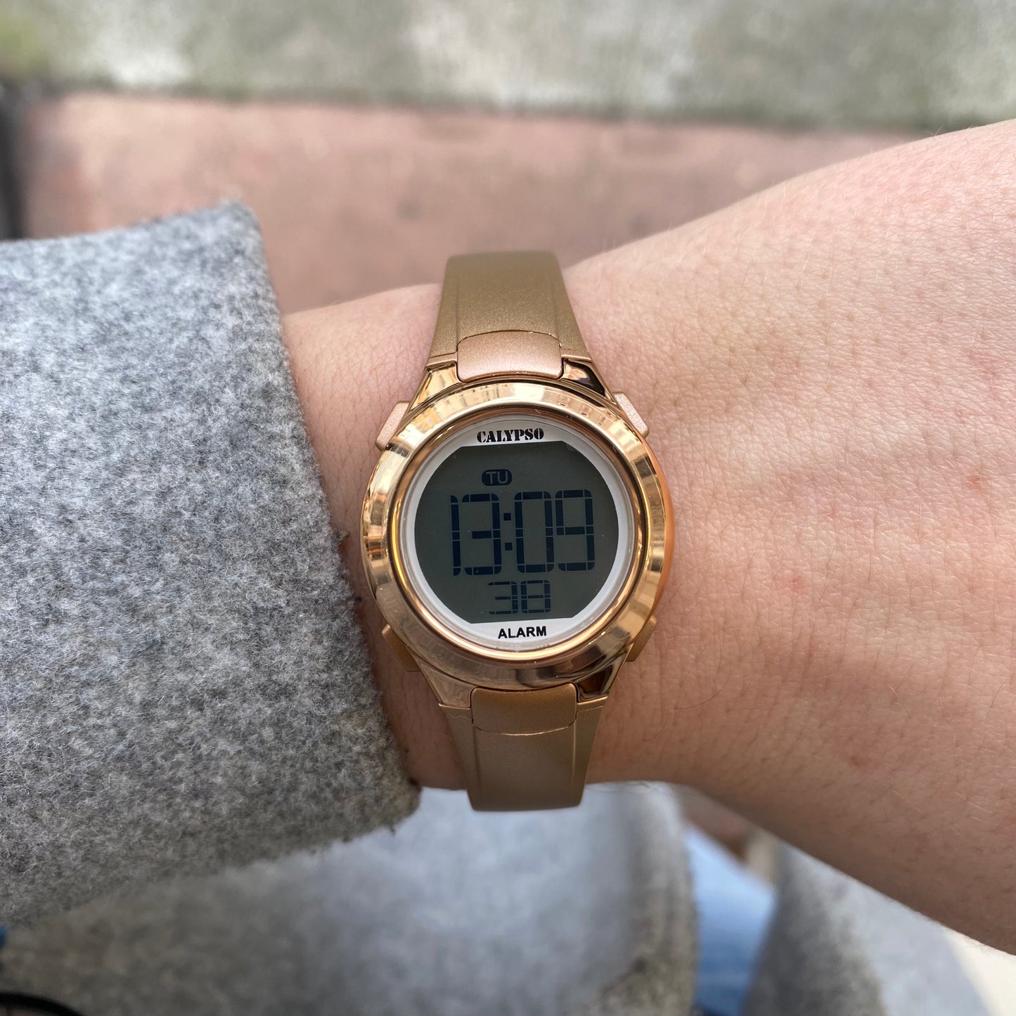 Q&Q Calypso Ladies Digital Watch | Gold - John Ross Jewellers