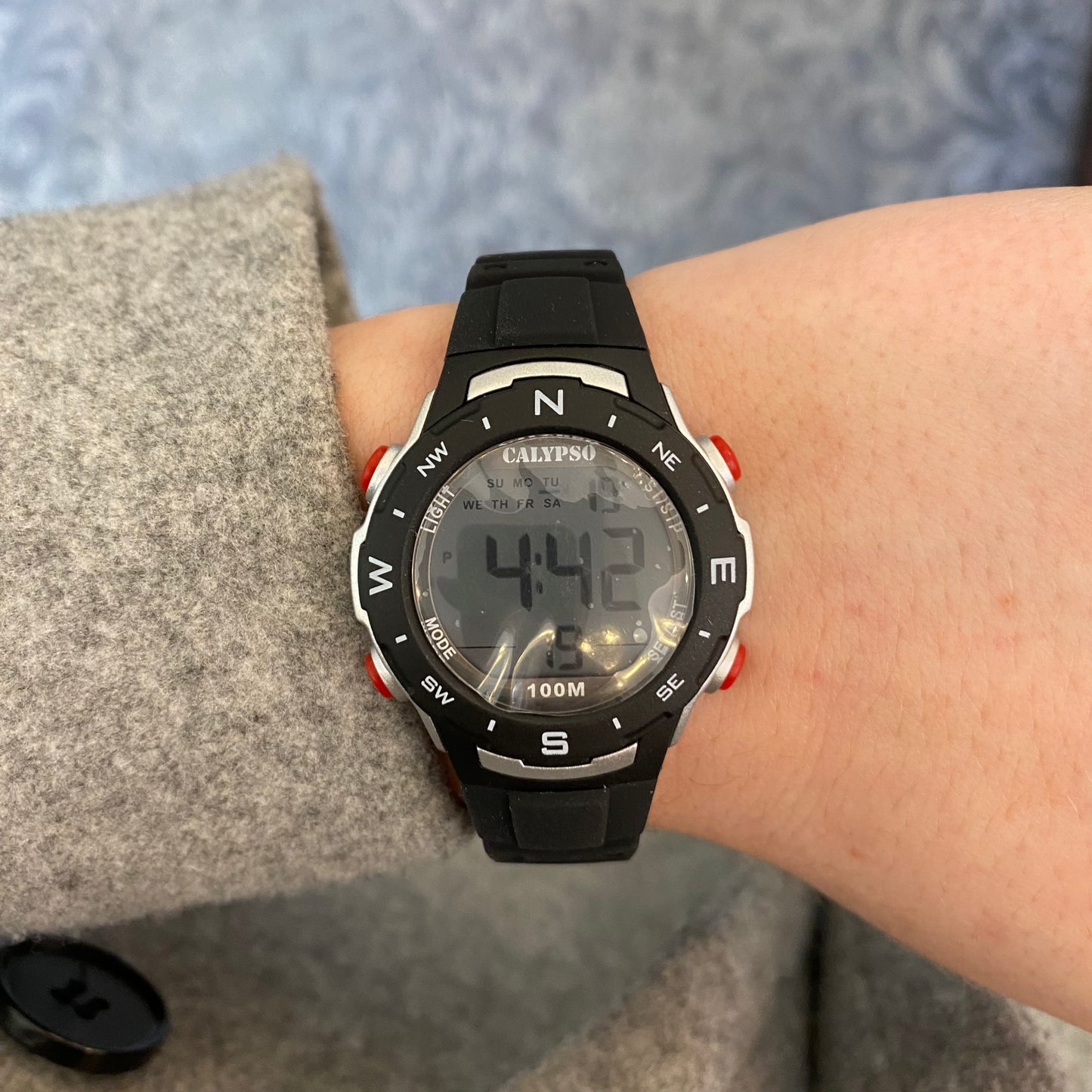 Q&Q Calypso Kids Digital Watch | Black - John Ross Jewellers