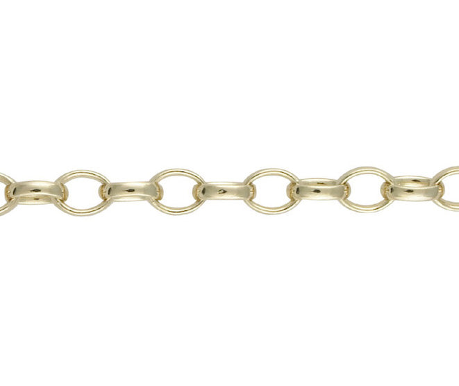 9ct Gold Belcher Bracelet - John Ross Jewellers