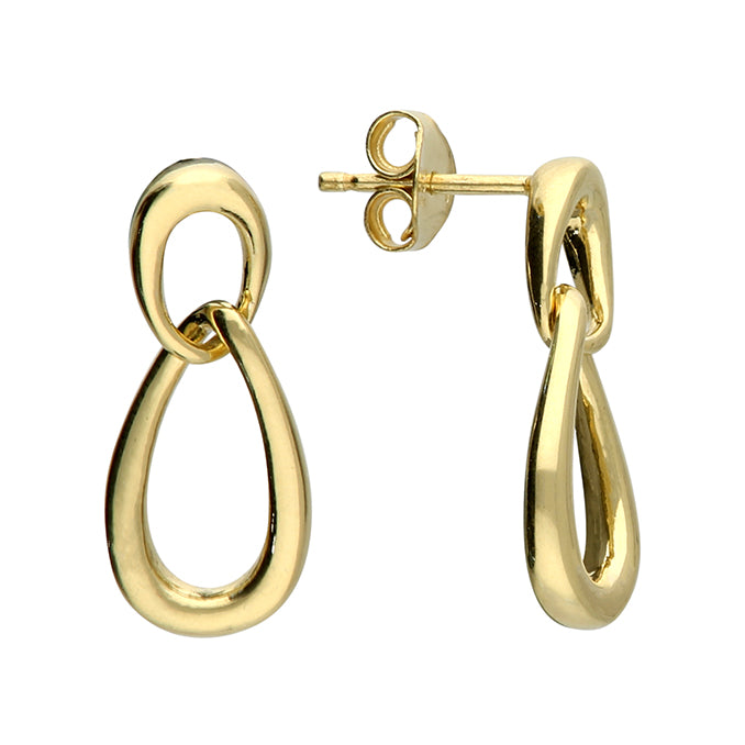 Sunshine Linked Drop Earrings