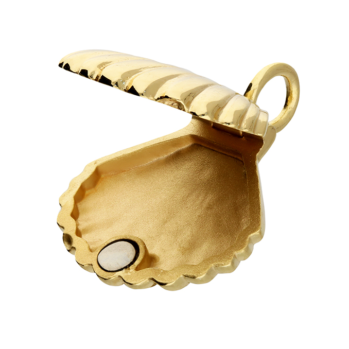 Sunshine Clam Shell Locket Necklace - John Ross Jewellers