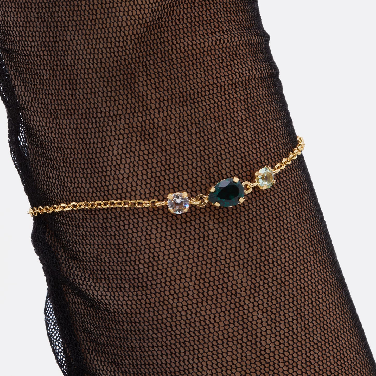 Victoria Cruz Green Illume Bracelet - John Ross Jewellers