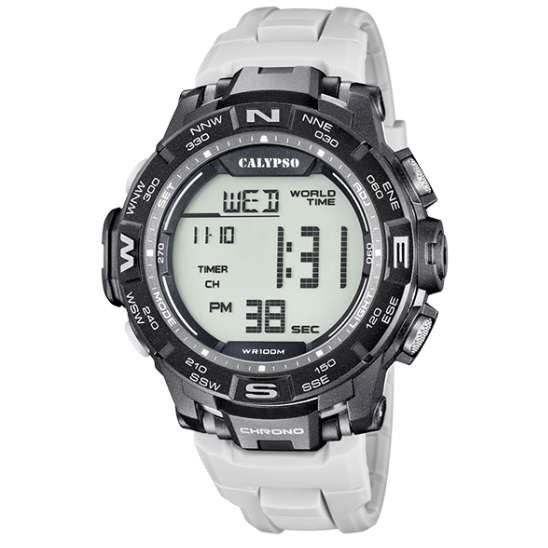 Q&Q Calypso Gents Digital Watch | Grey