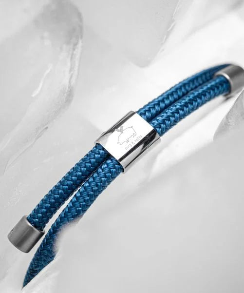 PIG & HEN Little Lewis 4mm Ocean Blue | Silver - John Ross Jewellers