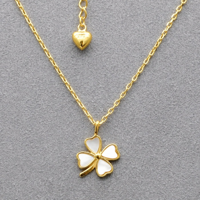 Sunshine Quatrefoil Necklace