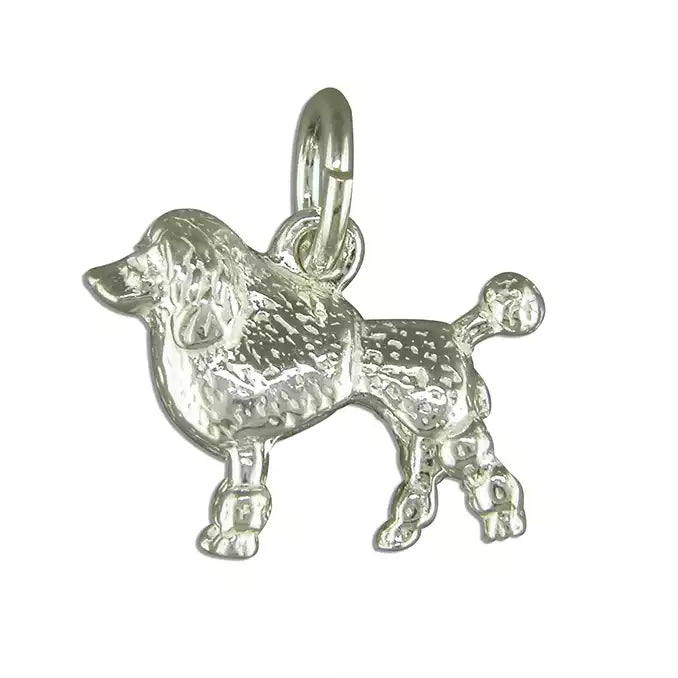 Silver Pretty Poodle Charm - John Ross Jewellers