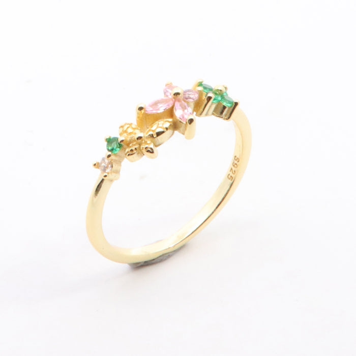 Sunshine Dainty Multicolour Ring