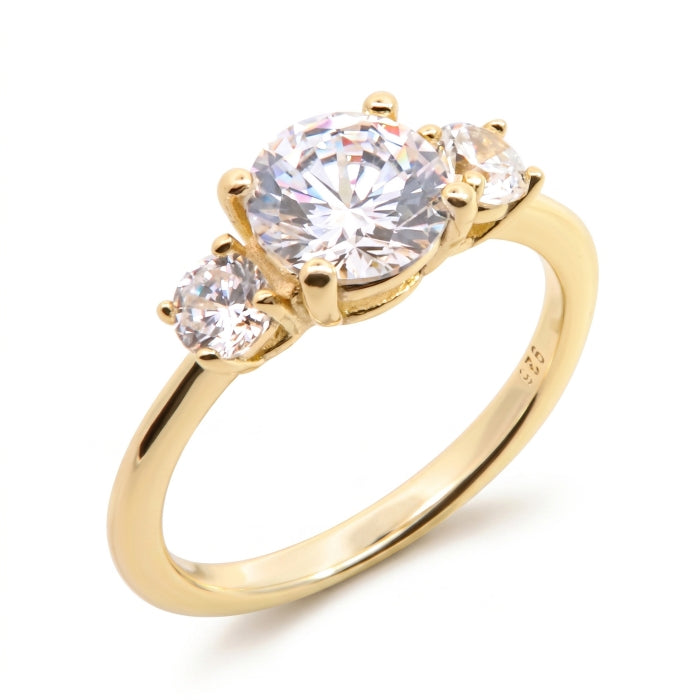 Sunshine CZ Ring