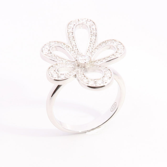 Silver Blossom Ring - John Ross Jewellers