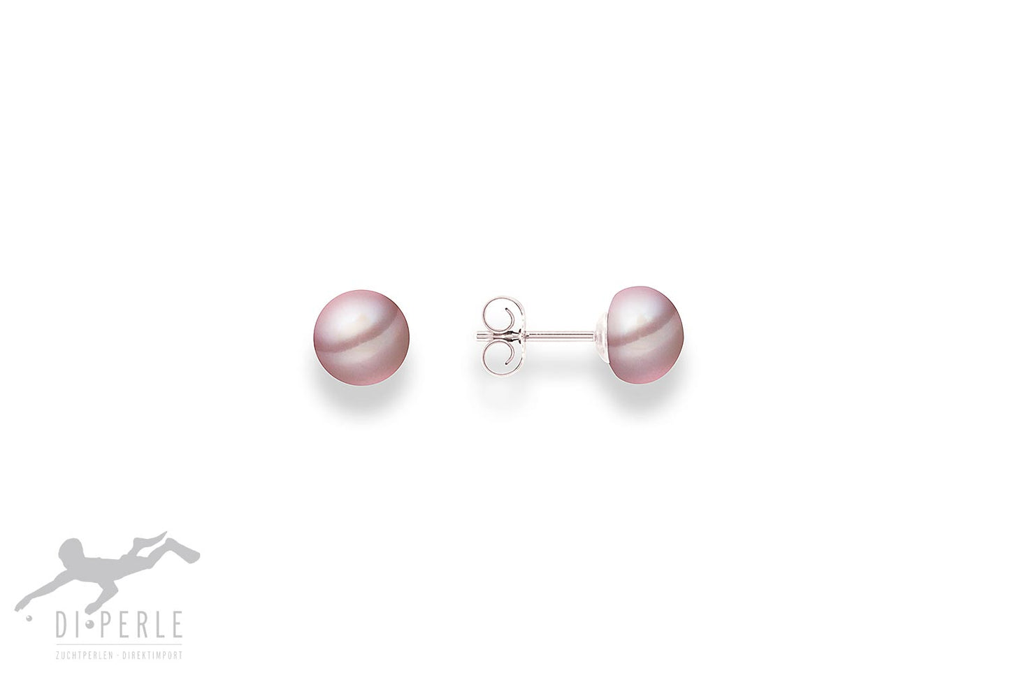 Silver Freshwater Pearl Stud Earrings | 10-11mm - John Ross Jewellers