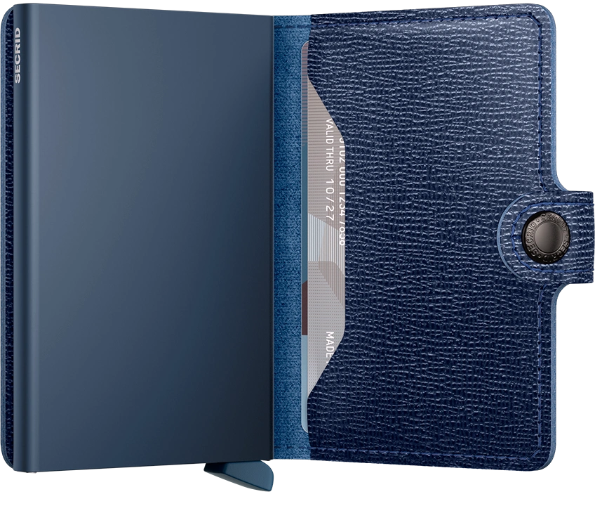 SECRID Miniwallet Crisple Navy - John Ross Jewellers