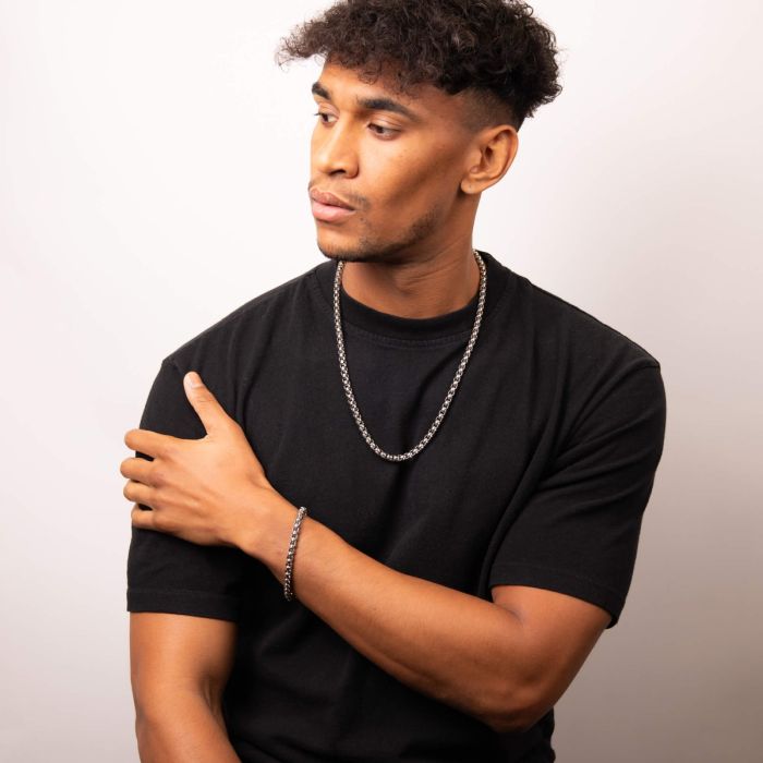 Fred Bennett Large Belcher Link Chain Bracelet - John Ross Jewellers