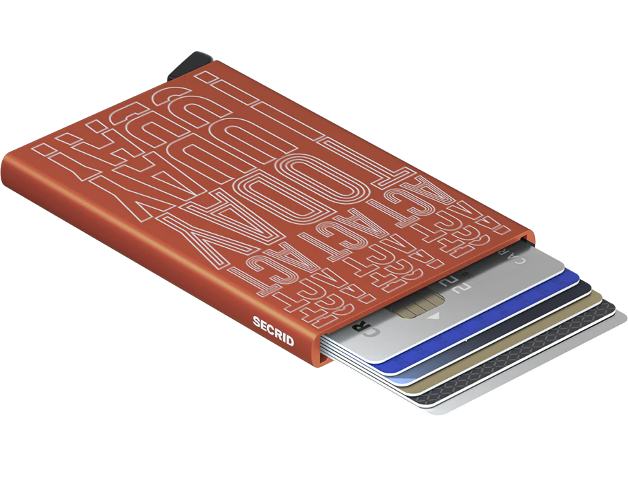 SECRID CardProtector Laser Act Today Orange - John Ross Jewellers