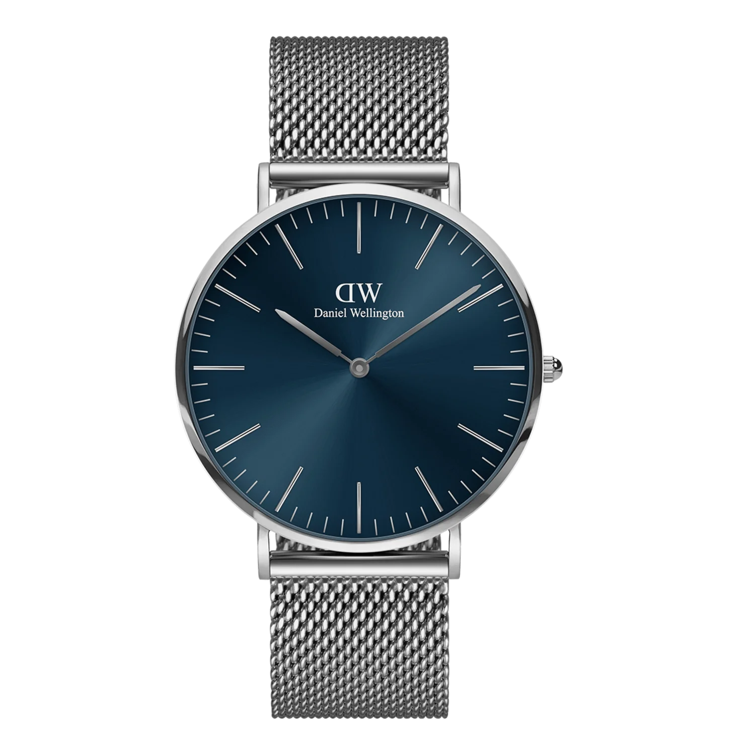 Daniel wellington silver mesh hot sale