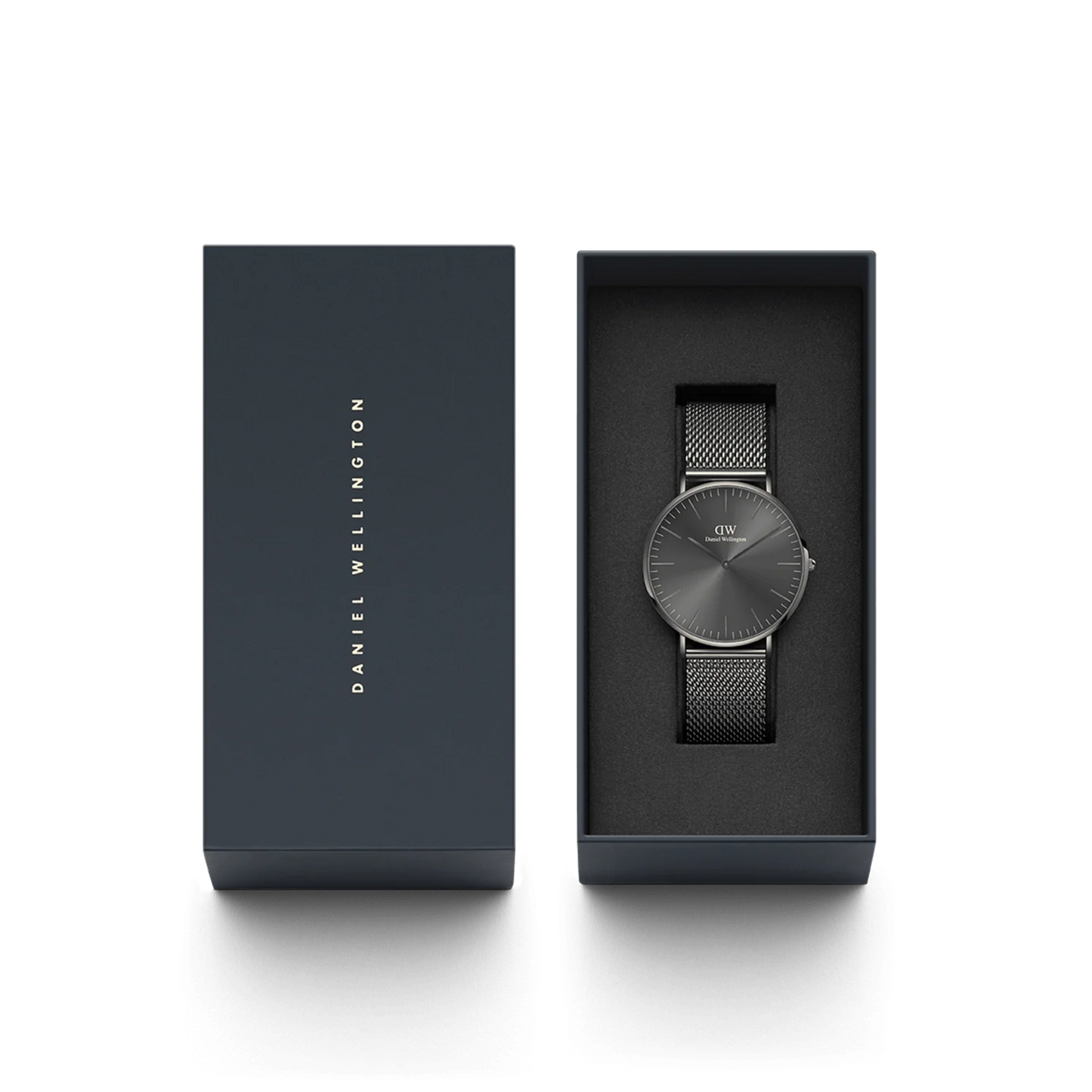 Daniel Wellington Classic Mesh Graphite | 40mm - John Ross Jewellers