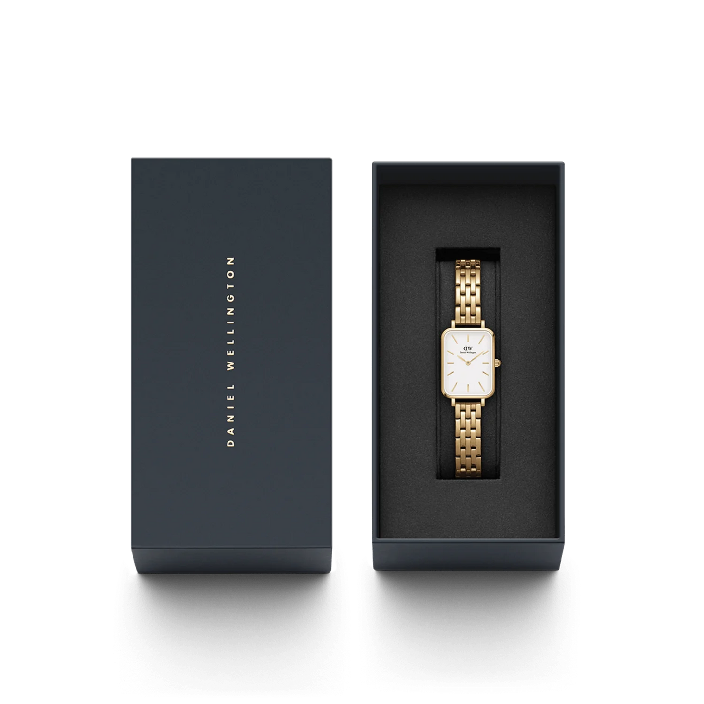Daniel Wellington Quadro 5-Link Evergold | 20mm x 26mm - John Ross Jewellers