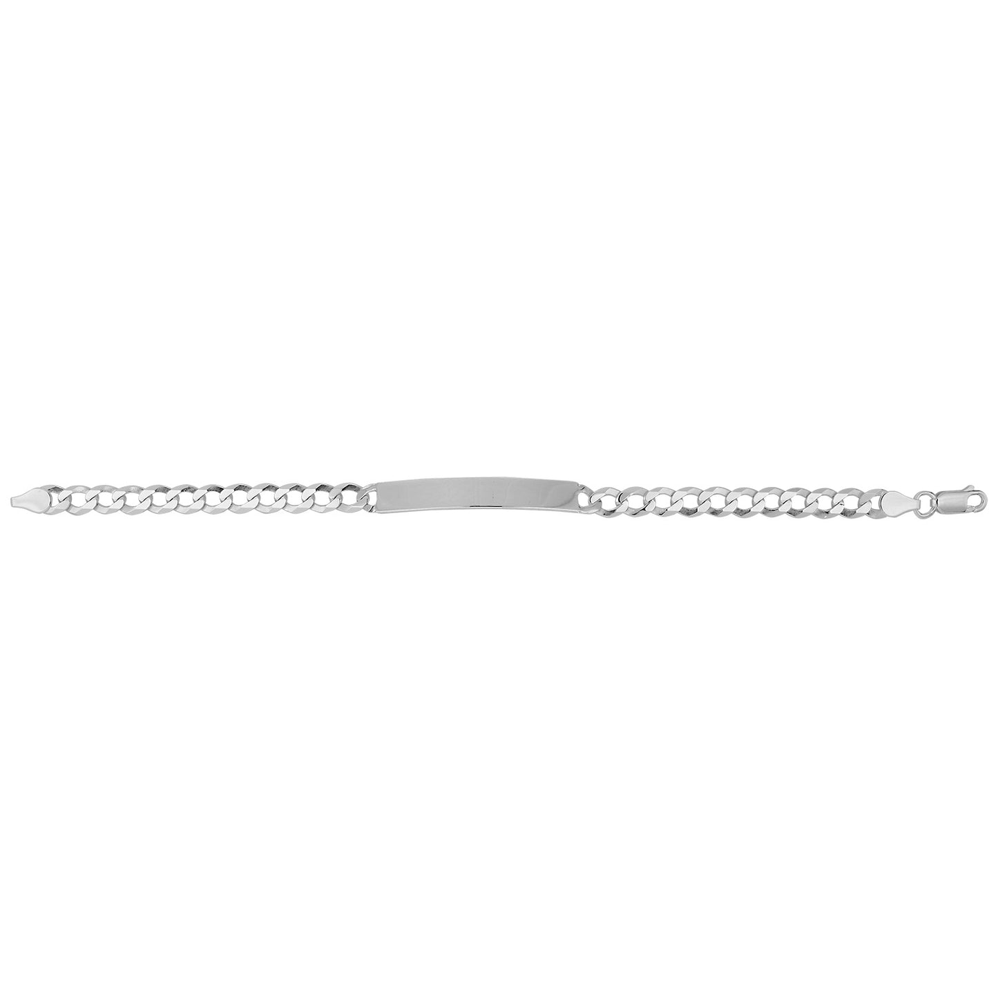 Silver Identity Bracelet - 7.5" - John Ross Jewellers
