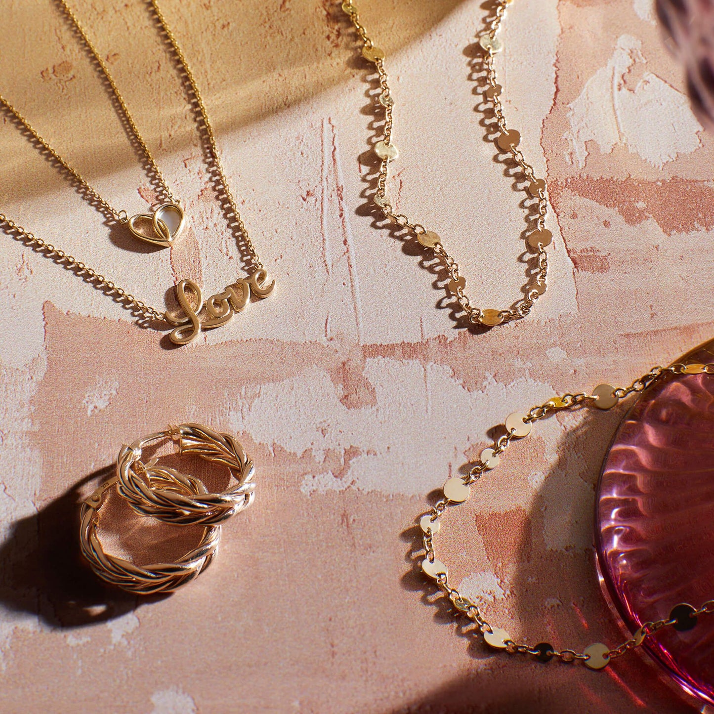 9ct Gold Discs Bracelet - John Ross Jewellers