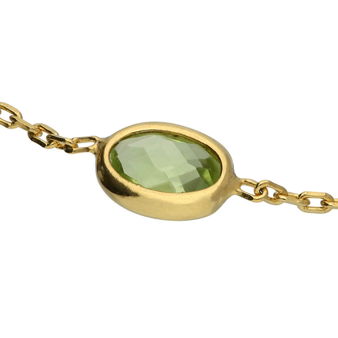 Sunshine Peridot Bracelet - John Ross Jewellers