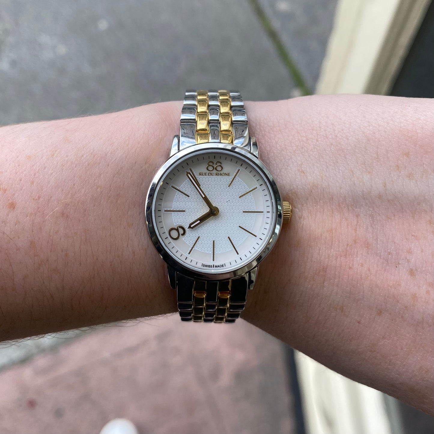 88 Rue du Rhone Double 8 Origin Two Tone - John Ross Jewellers